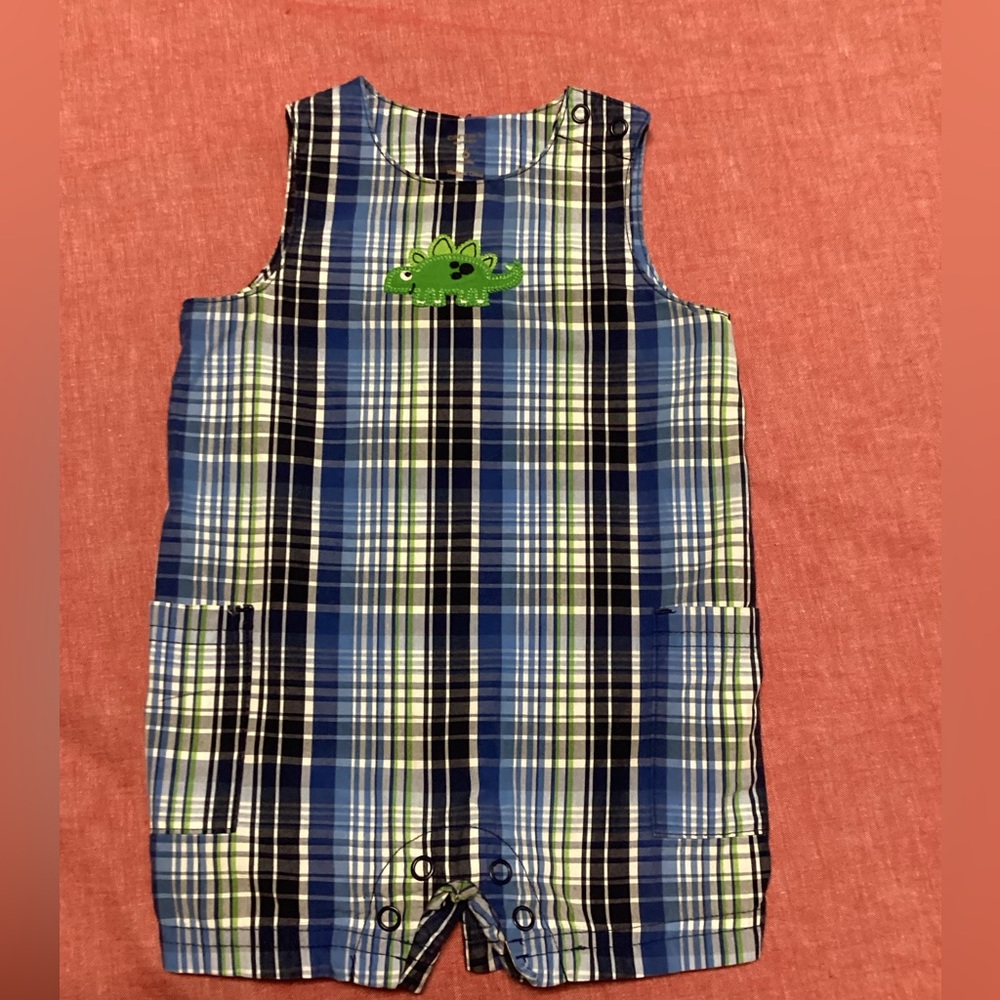 Dino By Boys Carters  Months Romper Summer Outfit